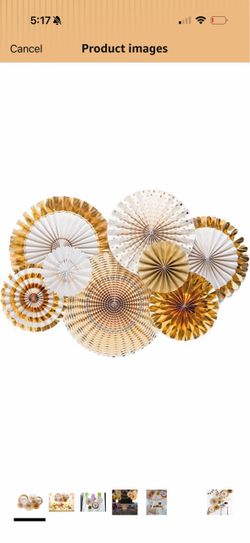 Party paper fans
