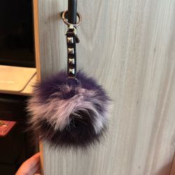 Michael Kors Bag Charm - Real Fur 