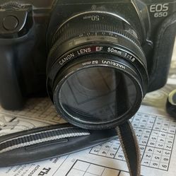 Canon EOS 650 Camera