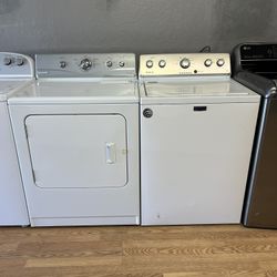 Washer And Electric Dryer 
