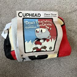 Cuphead Fleece Blanket Original Packaging