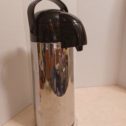 Portable Airport Hot/ Cold Thermal Beverage Dispenser With Pump 