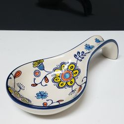 Chinese Porcelain Spoon Rest