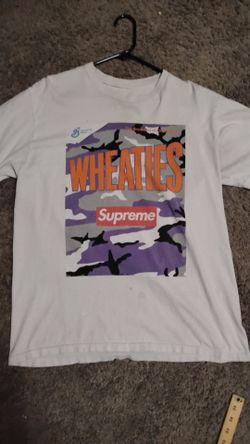 Supreme Wheaties tee size Large men