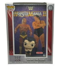 Funko Pop WWE Covers: WrestleMania III - Andre the Giant Exclusive Vinyl Figure