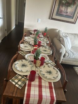 For Sale NOT Rent 7 Foot Wooden Table