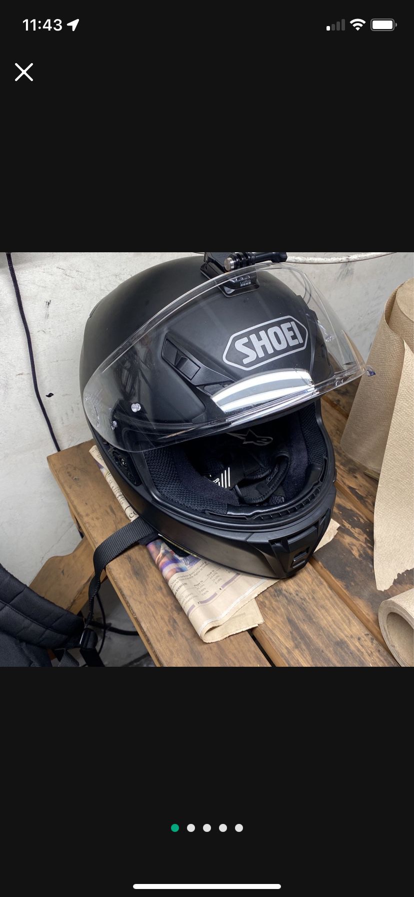 Shoei RF-SR Small Motorcycle Helmet