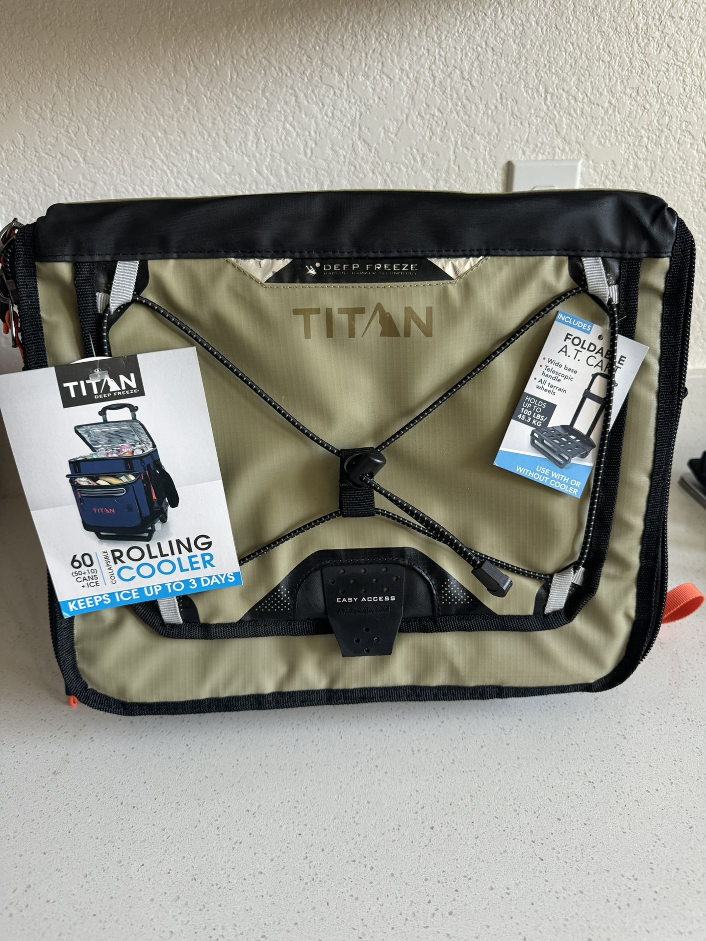 Titan Rolling Cooler