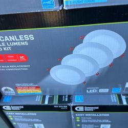 4pack pack canless recessed light $45