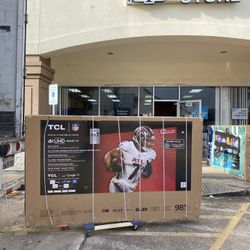 98”TCL 4K SMART TV QLED 