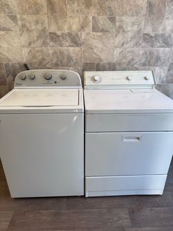 Whirlpool set gas laundry