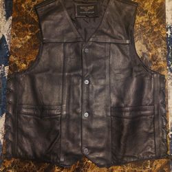 Leather Vest