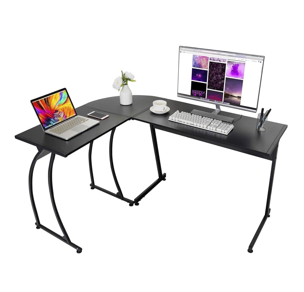 L-Shaped Home Office Desk