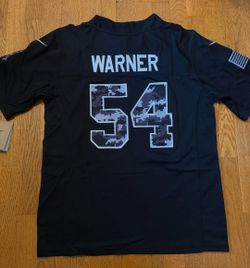 Nike NFL Warner #54 Salute to Service Jersey
"yes its still available " limited on youth/Woman's sizes message me for your size