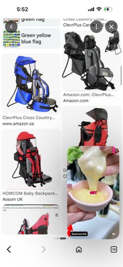 Grey -Red~Blue Cleberplus Carrier