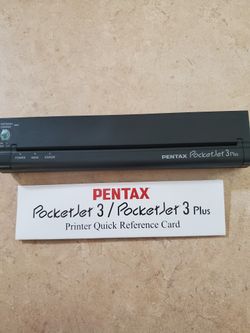 Pentax Mobile Printer With Paper
