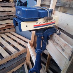 Evinrude One Horse Outboard Motor