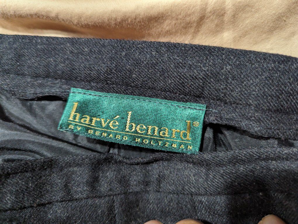 Harve Benard Black Pencil Skirt