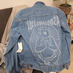 Lollapalooza Wrangler Jean Jacket