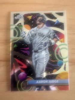 2025 Topps Cosmic Chrome - Aaron Judge #185 New York Yankees