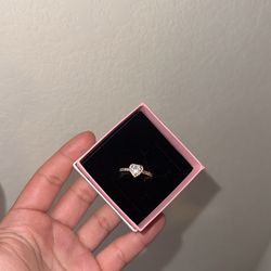 Pandora Elevated Heart Ring