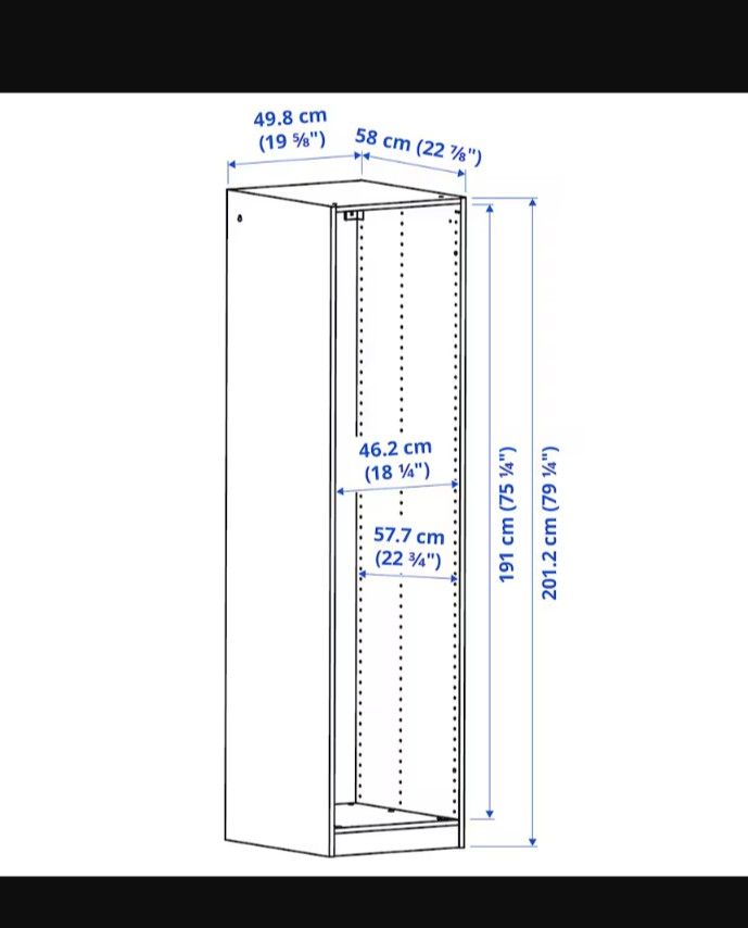 Pax Wardrobe Closet 