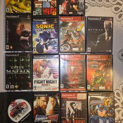 Playstation 2 games bundle