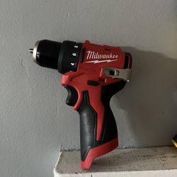 Milwaukee M12 12V Lithium-Ion Subcompact Brushless Cordless 3/8 in. Drill Driver (Tool-Only)
