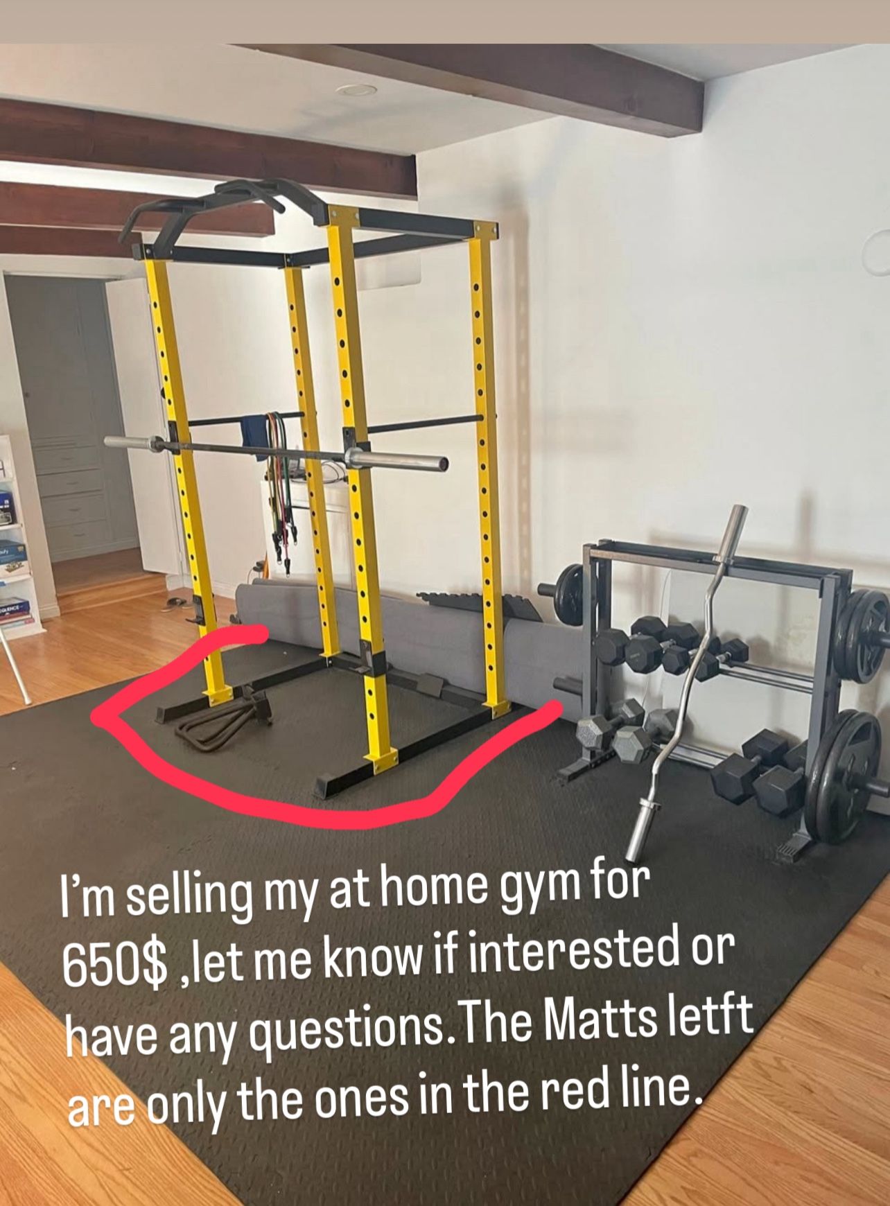 Selling At Home Gym (everything Together)