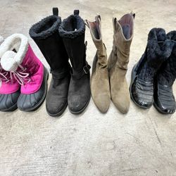 Woman And Girl Boots
