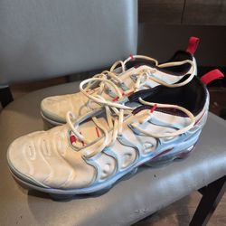 Nike Air Vapormax Plus Shoes Size 8 Psychic Blue White Red Chicago CW6974-100 Size 11