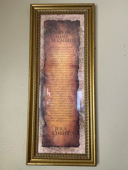 Framed Religious Wall Art