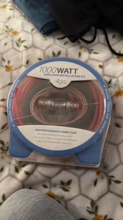 1000 Watt Amplifier Installation kit