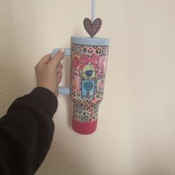 40oz handcrafted teacher stainless steel tumbler