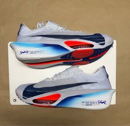 Nike Air Alphafly Next 3% Football Grey Blue Void Mens sz 14 Running shoes NEW!