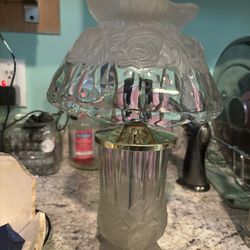 Crystal Lamp Vintage 