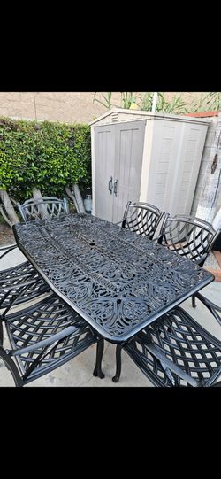 Patio set/outdoor dining set 7pc/outdoor Furniture/Cash Only