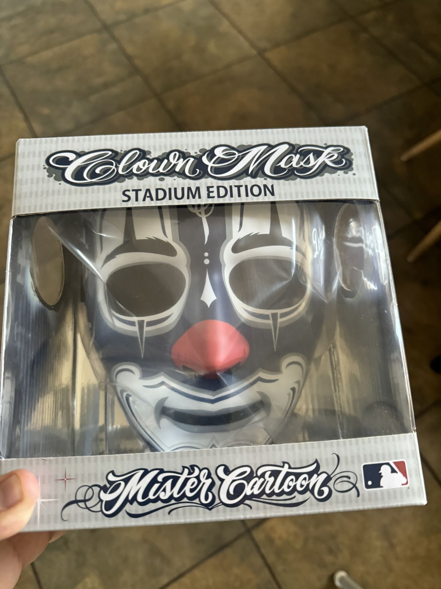 Dodgers Mr Cartoon Mask New