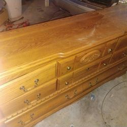 Dresser And Matching End Tables