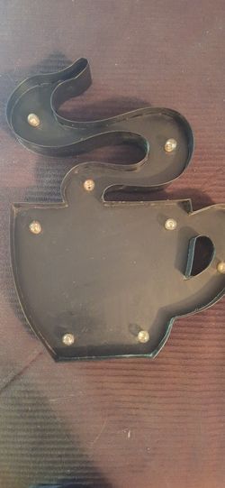 Decorative Light Coffee Cup And Steam Shape