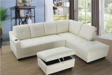 Sectional and Ottoman