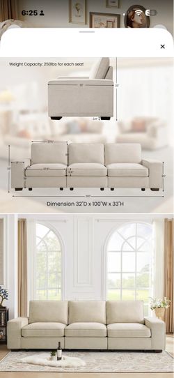 Wayfair Sectional Couch with Storage