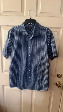 Volcom blue checkered men’s shirt XL new