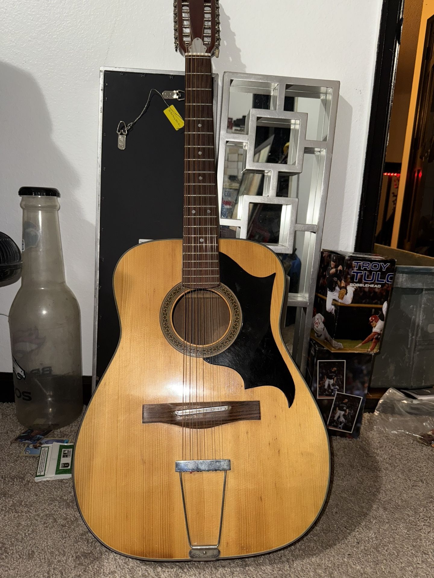 Welson Dreadnought/folk "Jumbo" 1970s - natural