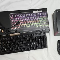 EVGA Z15 Keyboard & X15 Mouse. 