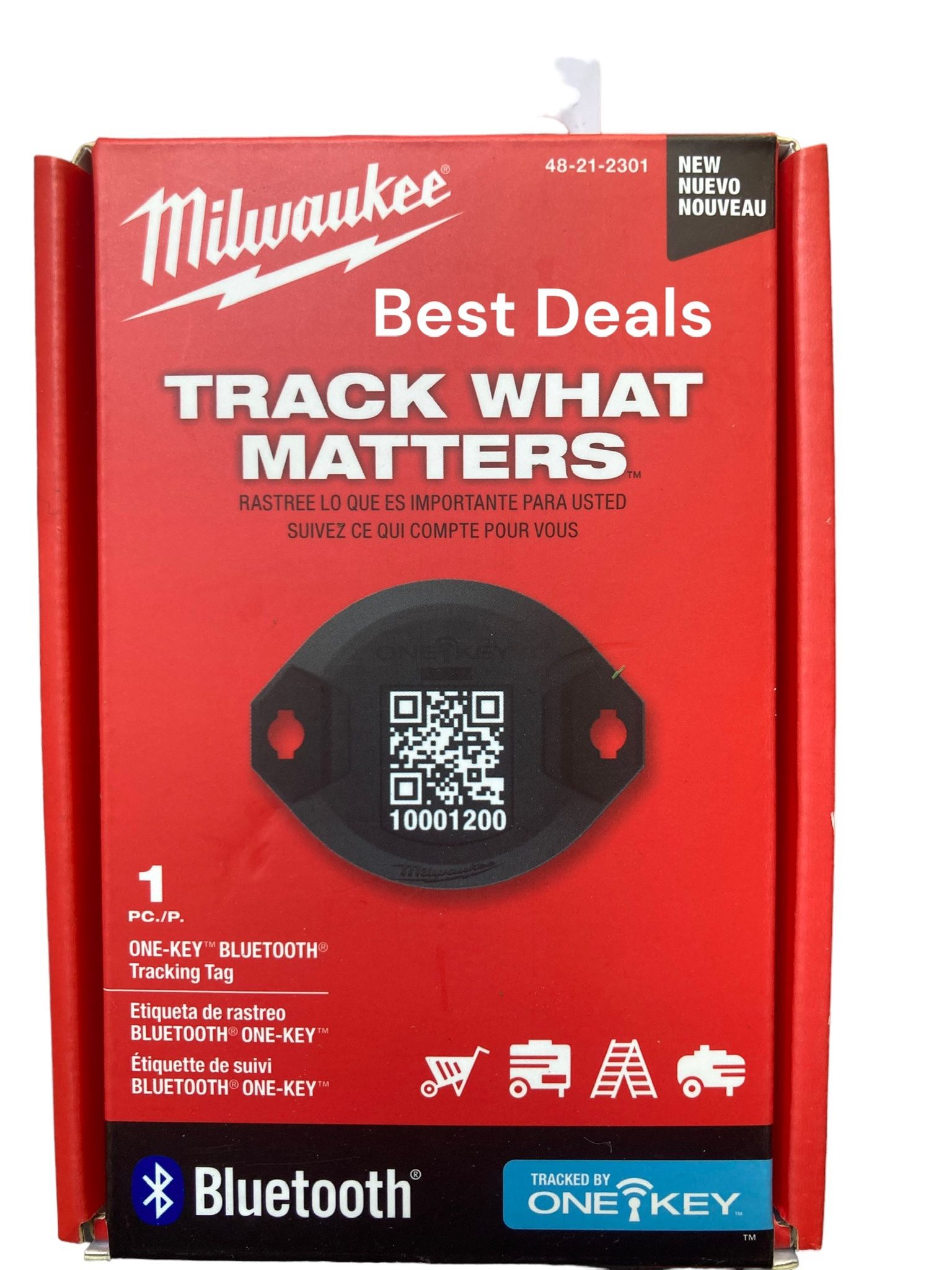 Milwaukee ONE-KEY Bluetooth Tracking Tag 48-21-2301 from Milwaukee