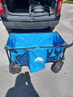Ozark Trail cart All-Terrain Folding Wagon dolly