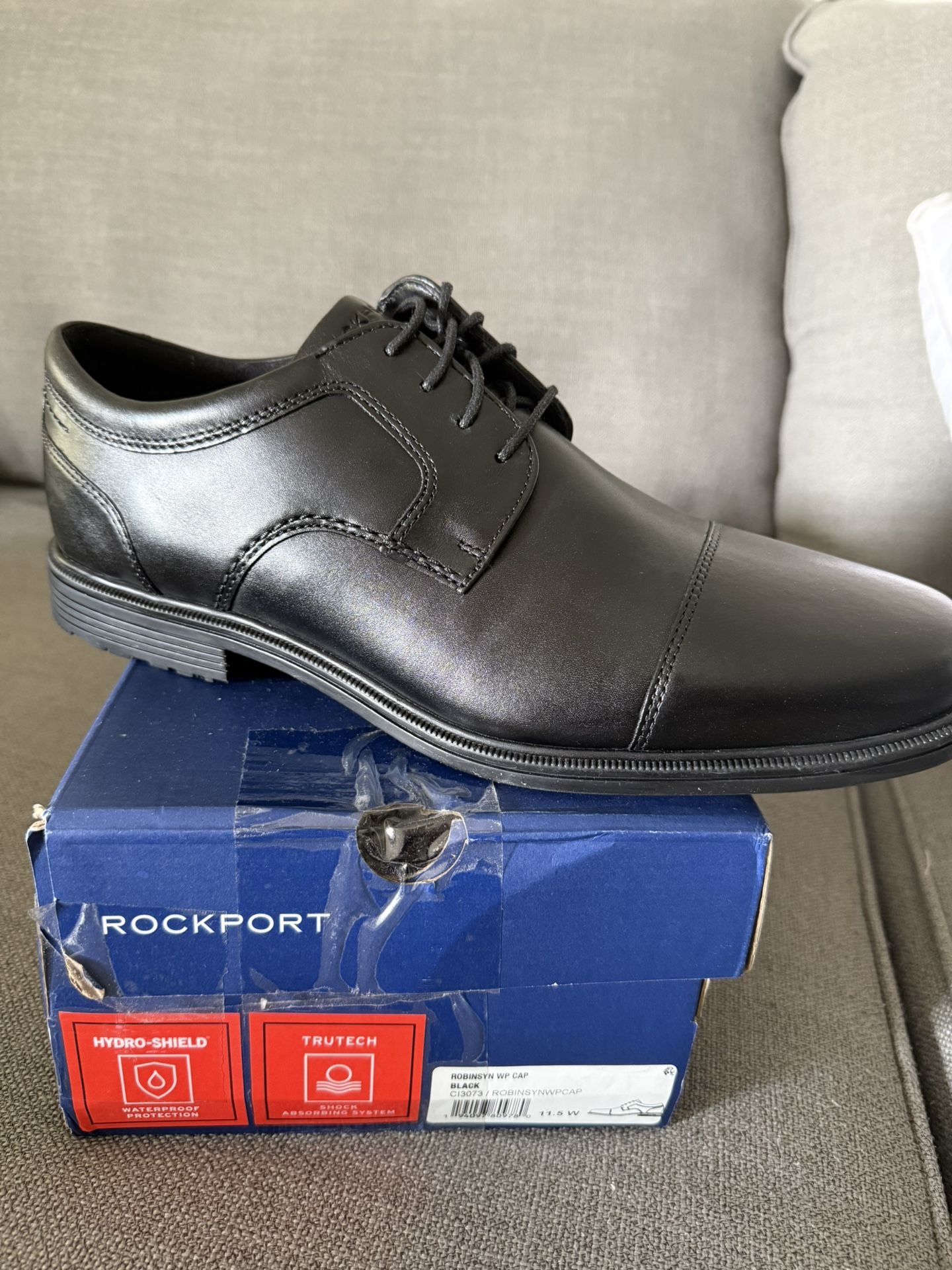 Rockport Robinsyn WP CAP Men’s Dress Shoes 11.5 Wide New
