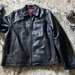 Leather Jacket  ( Black )