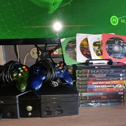 Xbox Original Bundle With Games 